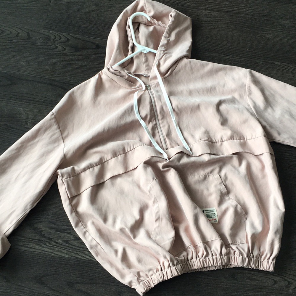 Pink Suede jumper